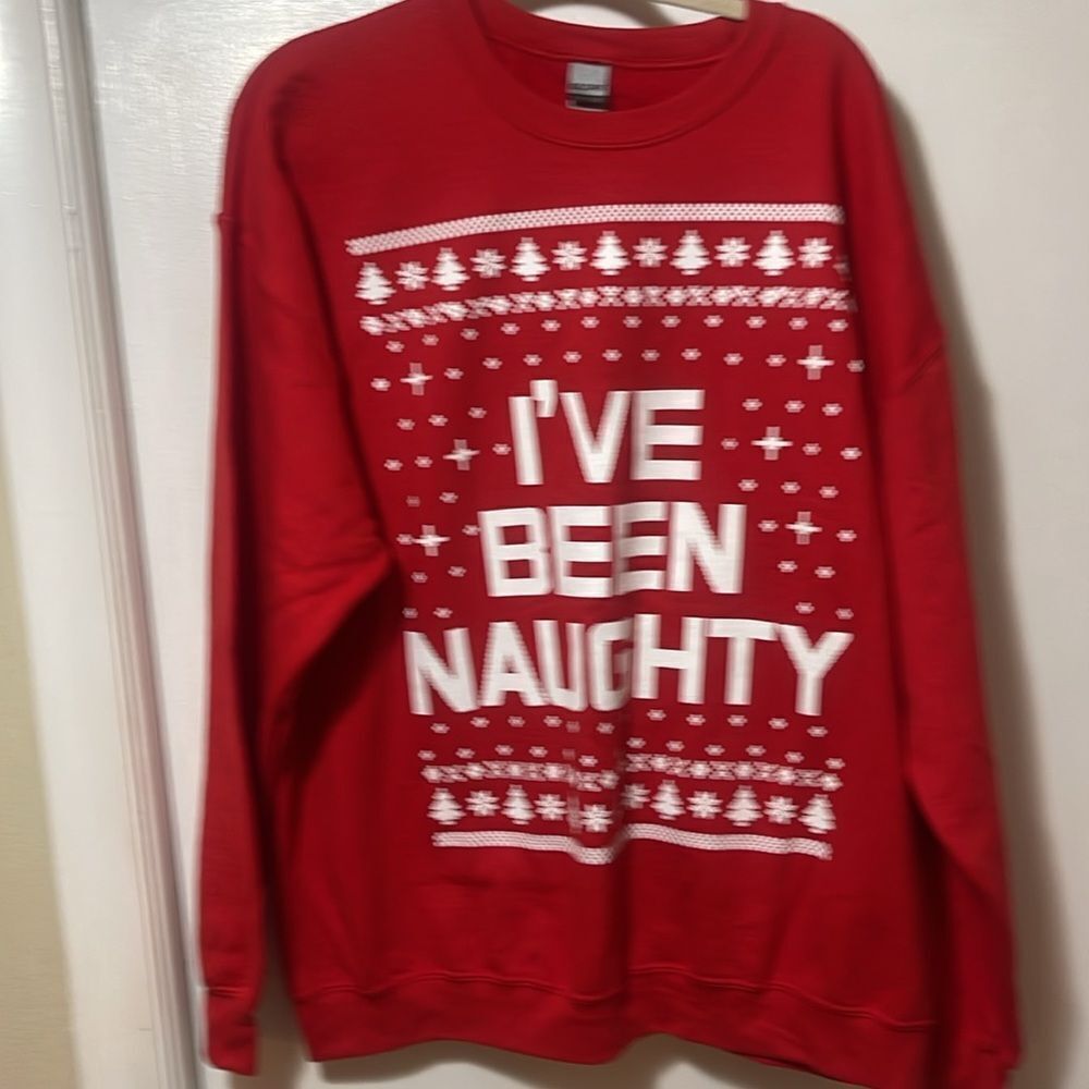 I’ve been naughty sweatshirt size extra large - Picture 3 of 6